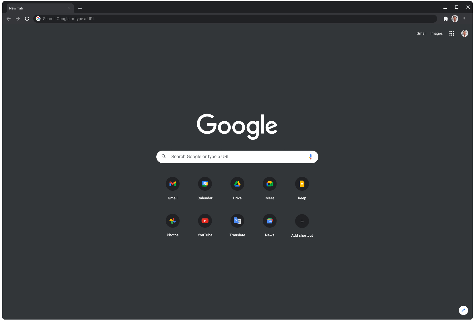 نافذة في متصفّح Chrome في